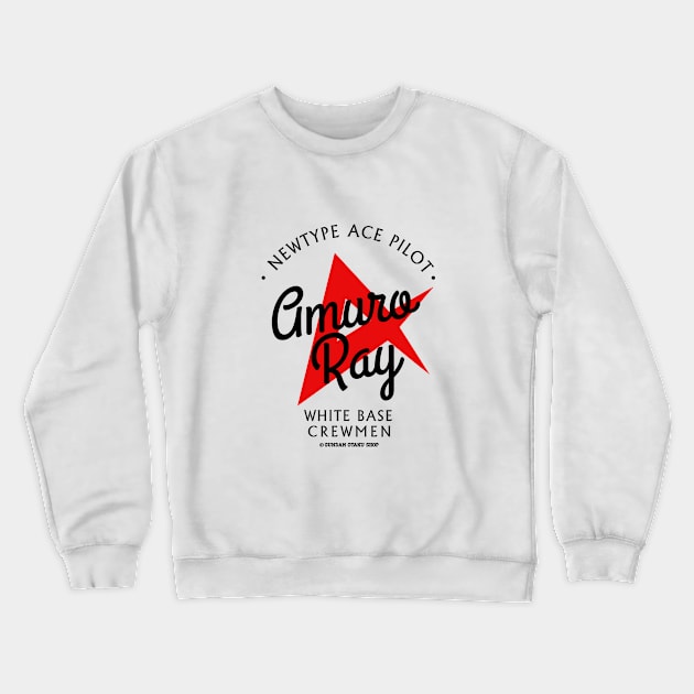 Ace NT Amuro V1 Crewneck Sweatshirt by SazabutoStudio